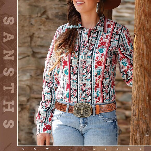 Western Cowboy Belts For Men Women, Mens Western Belt Bull Buckle Country😋 - Picture 4 of 7